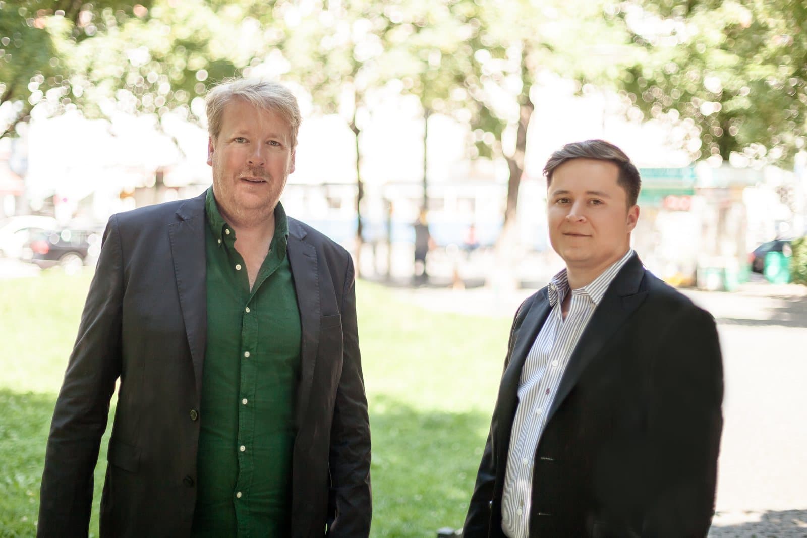Wolfgang von Anhalt und Sandro Lainer in München